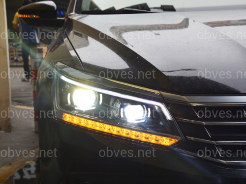 FULL LED фары для Volkswagen Passat USA B8 2016-2019  (комплектные левая + правая 2шт.)