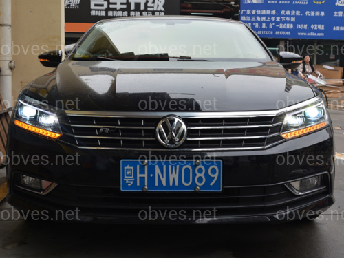 FULL LED фары для Volkswagen Passat USA B8 2016-2019  (комплектные левая + правая 2шт.)