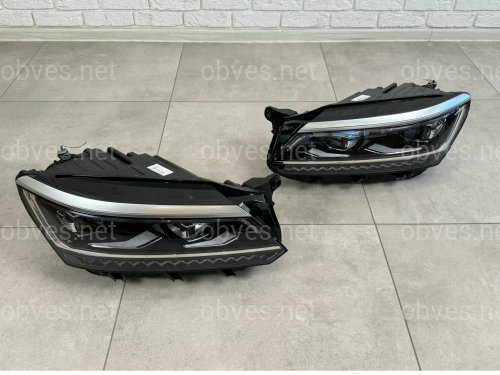FULL LED фары для Volkswagen Passat USA B8 2016-2019  (комплектные левая + правая 2шт.)