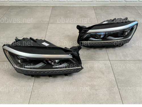 FULL LED фары для Volkswagen Passat USA B8 2016-2019  (комплектные левая + правая 2шт.)
