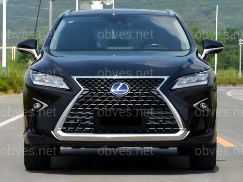 Решётка радиатора Lexus RX 2015-2019 в стиле рестайлинг 2020 цвет графит Решётка радиатора Lexus RX 2015-2019 в стиле рестайлинг 2020 цвет графит