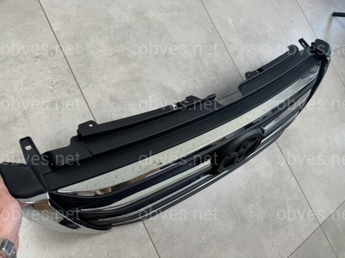 Решетка радиатора LX Mode Toyota Land Cruiser Prado 150 2013-2017 ABS пластик в черном матовом цвете Решетка радиатора LX Mode Toyota Land Cruiser Prado 150 2013-2017 ABS пластик в черном матовом цвете