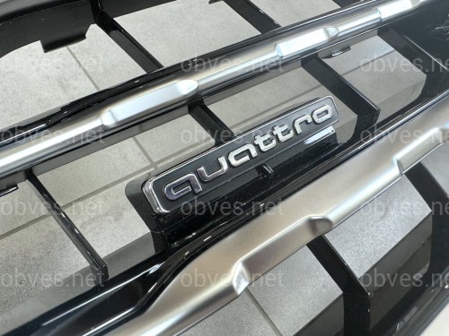 Решетка радиатора Audi Q7 4M 2015-2019 черная с серым 4M0 853 651 Q T94 Решетка радиатора Audi Q7 4M 2015-2019 черная с серым 4M0 853 651 Q T94