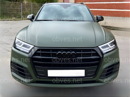 Бампер передний в сборе S-Line BLACK Audi Q5 2017-2020 Бампер передний в сборе S-Line BLACK Audi Q5 2017-2020