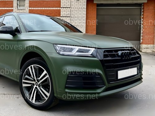 Бампер передний в сборе S-Line BLACK Audi Q5 2017-2020 Бампер передний в сборе S-Line BLACK Audi Q5 2017-2020