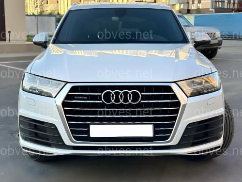 Бампер передний в сборе S-Line БЕЗ РАДАРА Audi Q7 4M 2015-2019