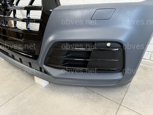 Бампер передний в сборе S-Line BLACK Audi Q5 2017-2020 Бампер передний в сборе S-Line BLACK Audi Q5 2017-2020