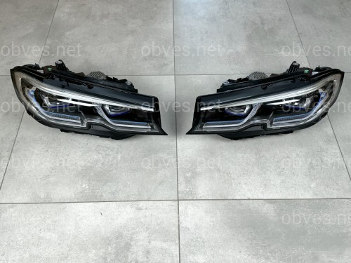 Фары BMW LASER до рестайлинга для BMW 3 series G20 G21 2018-2021 2шт.