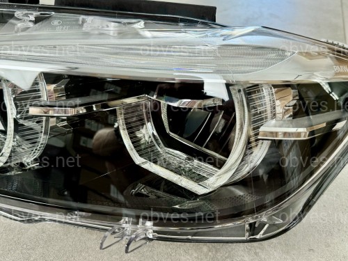 Фары FULL LED BLACK LCI для BMW 3 series F30 F31 2015-2018 2шт. комплектные с блоками, ЛЕД В ЛЕД