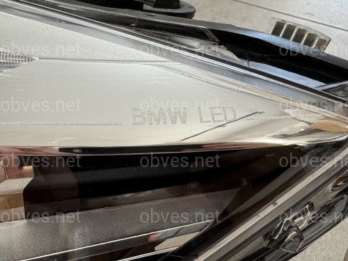 Фары FULL LED BLACK LCI для BMW 3 series F30 F31 2015-2018 2шт. комплектные с блоками, ЛЕД В ЛЕД