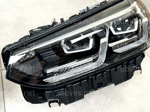 Фары Adaptive LED LCI рестайлинг для BMW X3 G01 F97 / X4 G02 F98 2021-2024 2шт. комплектные с блоками Фары Adaptive LED LCI рестайлинг для BMW X3 G01 F97 / X4 G02 F98 2021-2024 2шт. комплектные с блоками
