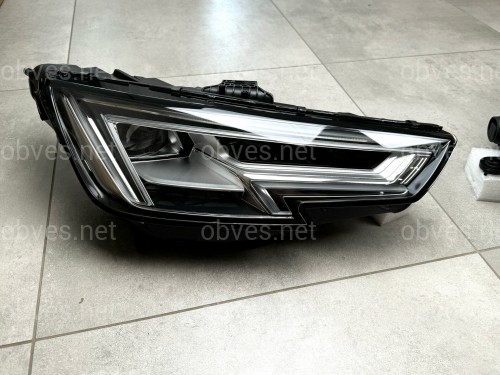 Фары LED для AUDI A4 B9 2015-2019 2шт. комплектные с блоками Фары LED для AUDI A4 B9 2015-2019 2шт. комплектные с блоками