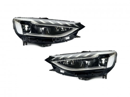 Фары LED для AUDI A4 B9 рестайлинг 2019-2024 2шт. комплектные с блоками
