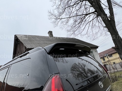 Спойлер на крышку багажника Toyota Land Cruiser Prado 120 2003-2009 цвет черный ABS пластик Спойлер на крышку багажника Toyota Land Cruiser Prado 120 2003-2009 цвет черный ABS пластик