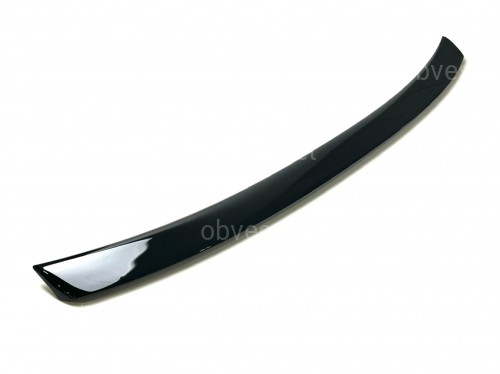 Спойлер лип Toyota Corolla 2007-2012 ABS пластик, цвет черный глянец
