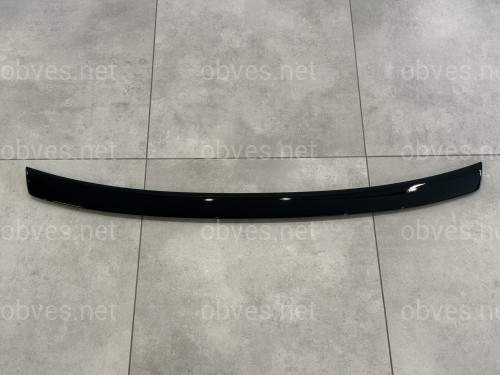 Спойлер лип Toyota Corolla 2007-2012 ABS пластик, цвет черный глянец