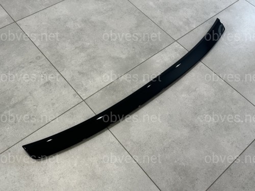 Спойлер лип Toyota Corolla 2007-2012 ABS пластик, цвет черный глянец