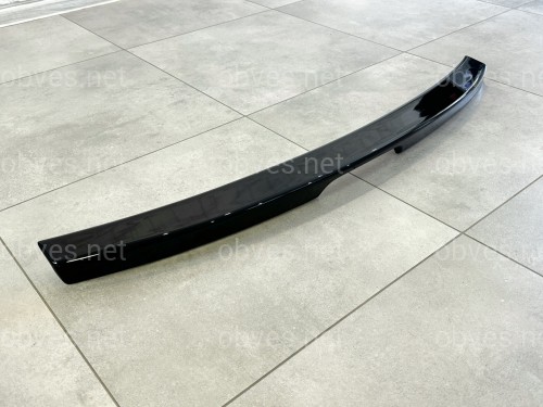 Спойлер лип Mazda 3 2003-2008 АBS пластик, цвет черный глянец