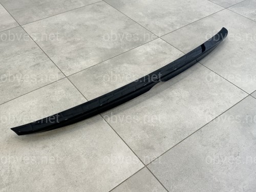 Спойлер лип Toyota Camry 50/55 2011-2017 ABS пластик, цвет черный глянец