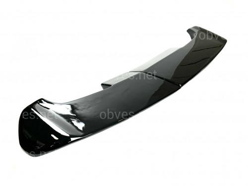 Спойлер козырек Toyota Land Cruiser 105 1998-2007 распашонка 2 двери ABS пластик, черный глянец