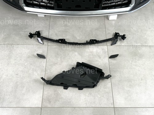 Бампер передний в сборе OEM Lexus RX 2019-2022 решетка под камеру