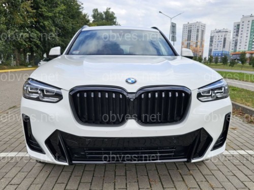 Передний бампер M paket в сборе для BMW X3 G01 X4 G02 2022-2025