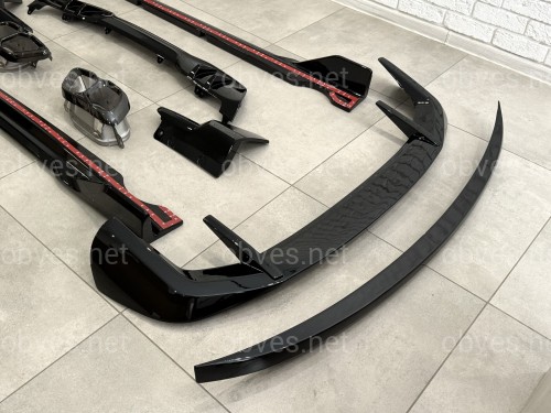 Комплект обвеса M paket LCI Paradigm Black Knight для BMW X5 G05 2023+, цвет черный глянец Комплект обвеса M paket LCI Paradigm Black Knight для BMW X5 G05 2023+, цвет черный глянец