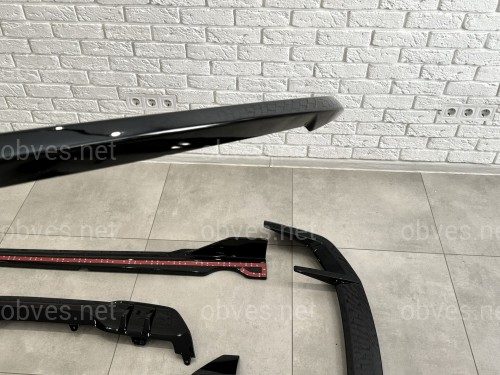 Комплект обвеса M paket LCI Paradigm Black Knight для BMW X5 G05 2023+, цвет черный глянец Комплект обвеса M paket LCI Paradigm Black Knight для BMW X5 G05 2023+, цвет черный глянец