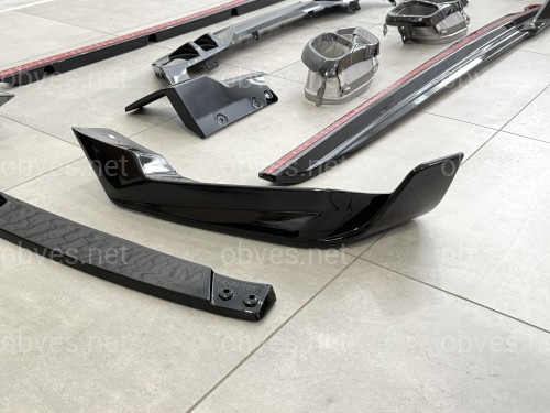 Комплект обвеса M paket LCI Paradigm Black Knight для BMW X5 G05 2023+, цвет черный глянец Комплект обвеса M paket LCI Paradigm Black Knight для BMW X5 G05 2023+, цвет черный глянец