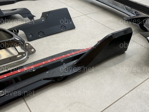Комплект обвеса M paket LCI Paradigm Black Knight для BMW X5 G05 2023+, цвет черный глянец Комплект обвеса M paket LCI Paradigm Black Knight для BMW X5 G05 2023+, цвет черный глянец