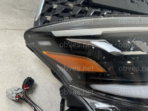 Комплект рестайлинга Lexus GX 460 2014-2019 в 2020+ (фары, решетка)