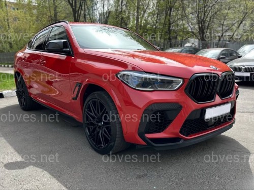 Комплект обвеса X6M F96 для BMW X6 G06 2018-2022