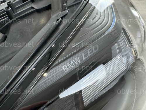 Фары Shadow Line LED LCI 2020+ рестайлинг для BMW G30 / G31 2016-2020 2шт. с заменой бампера на 20+