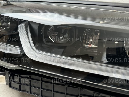 Фары Shadow Line LED LCI 2020+ рестайлинг для BMW G30 / G31 2016-2020 2шт. с заменой бампера на 20+