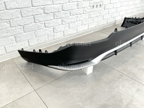 Юбка заднего бампера F-Sport Lexus NX 2022+ Юбка заднего бампера F-Sport Lexus NX 2022+