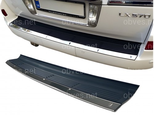 Накладка на задний бампер 5230260040 Lexus 570 2012-2015 Накладка на задний бампер 5230260040 Lexus 570 2012-2015