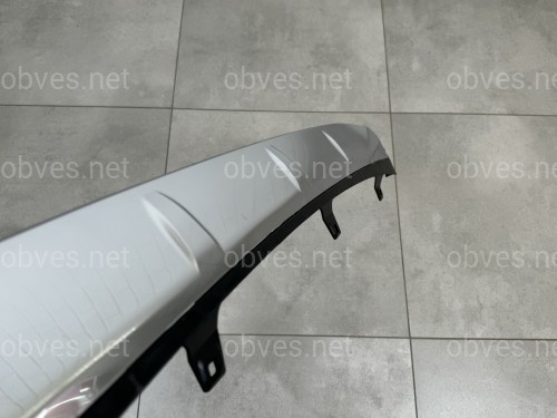 Хром переднего бампера F-Sport Lexus RX 2015-2019 5312248080 полуматовый Хром переднего бампера F-Sport Lexus RX 2015-2019 5312248080 полуматовый