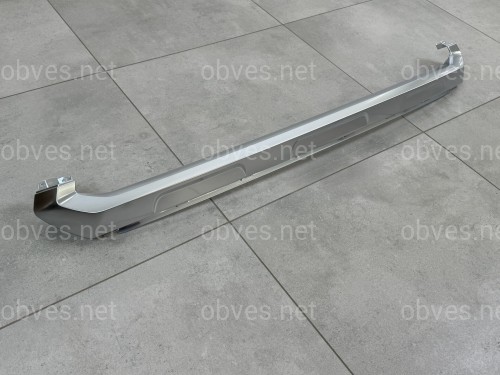 Нижняя хром окантовка решетки Lexus RX 2015-2019 5312248050 полуматовый