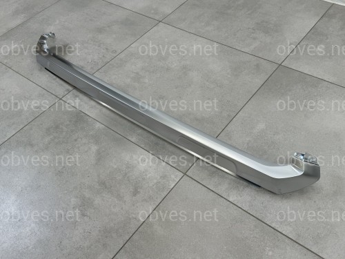 Нижняя хром окантовка решетки Lexus RX 2015-2019 5312248050 полуматовый