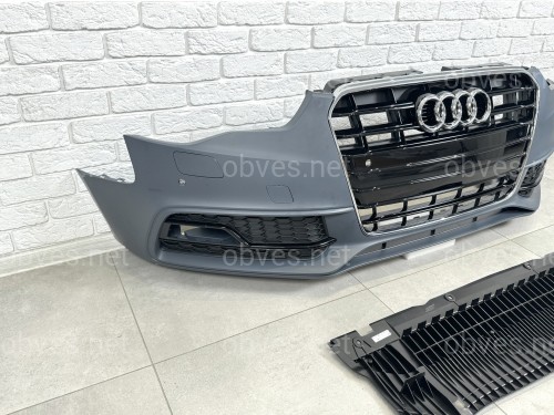 Бампер передний в сборе S-Line для Audi A5 2012-2015 Бампер передний в сборе S-Line для Audi A5 2012-2015