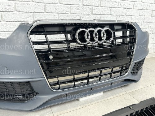 Бампер передний в сборе S-Line для Audi A5 2012-2015 Бампер передний в сборе S-Line для Audi A5 2012-2015