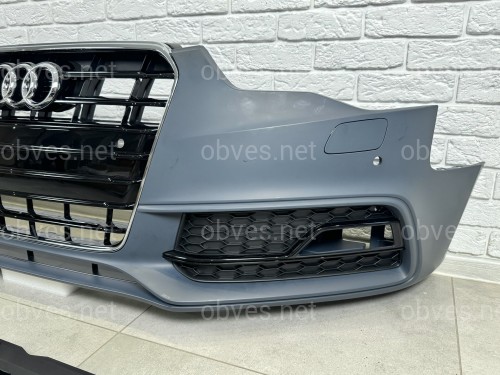 Бампер передний в сборе S-Line для Audi A5 2012-2015 Бампер передний в сборе S-Line для Audi A5 2012-2015