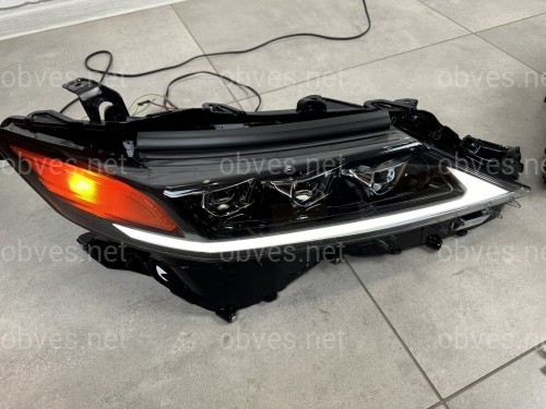 FULL LED фары 3 линзы для Toyota Camry 70 USA 2017-2024
