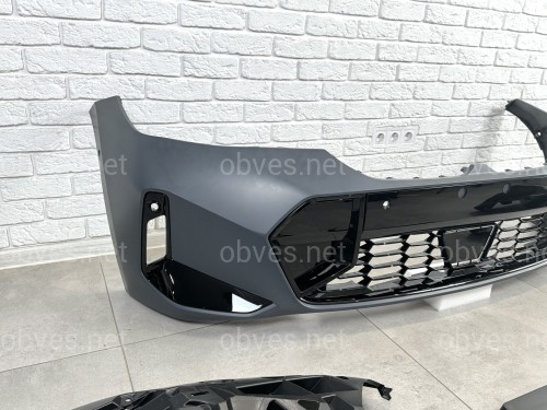 Комплект обвеса M paket LCI BMW 3 series G20 2023+ (передний / задний бампер, пороги, насадки на труби)