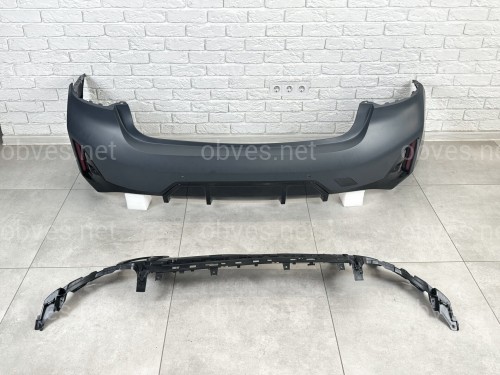 Комплект обвеса M paket LCI BMW 3 series G20 2023+ (передний / задний бампер, пороги, насадки на труби)