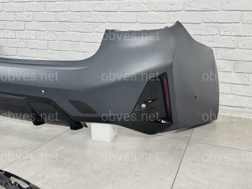 Комплект обвеса M paket LCI BMW 3 series G20 2023+ (передний / задний бампер, пороги, насадки на труби)