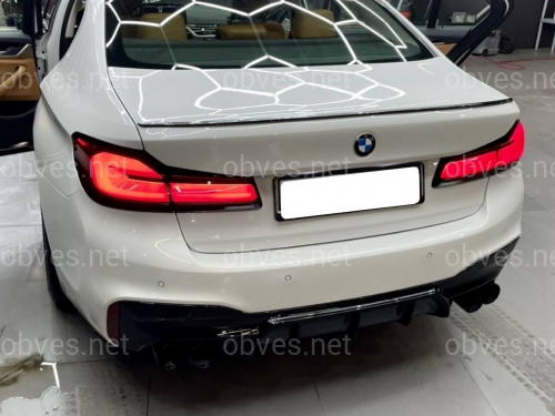 Задние LED фонари LCI 2020+ рестайлинг для 2016-2020 BMW G30 4шт. с логотипом BMW