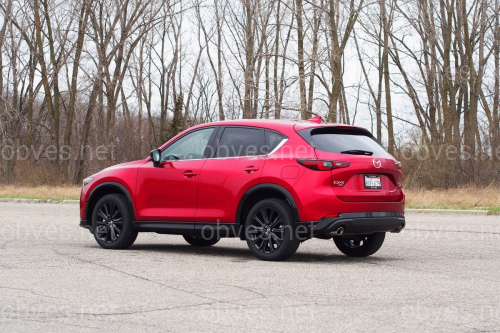 Брызговики Mazda CX-5 2022+ USA TURBO С ЧЕРНЫМИ ГЛЯНЦЕВЫМИ АРКАМИ комплект 4шт