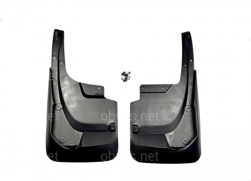 Брызговики задние Toyota Land Cruiser 200 2007-2015 под юбку обвес Urban Sport , комплект 2шт.