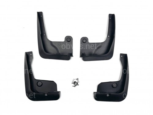 Брызговики BMW X3 F25 / X4 F26 M-Paket 2014-2018, комплект 4 шт. Брызговики BMW X3 F25 / X4 F26 M-Paket 2014-2018, комплект 4 шт.